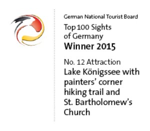 Top 100 Sights Königssee und St. Bartholomä