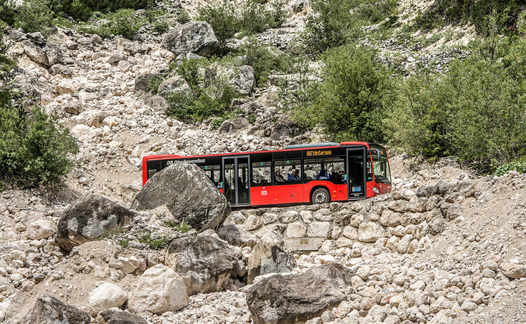 Der Almerlebnisbus im Klausbachtal