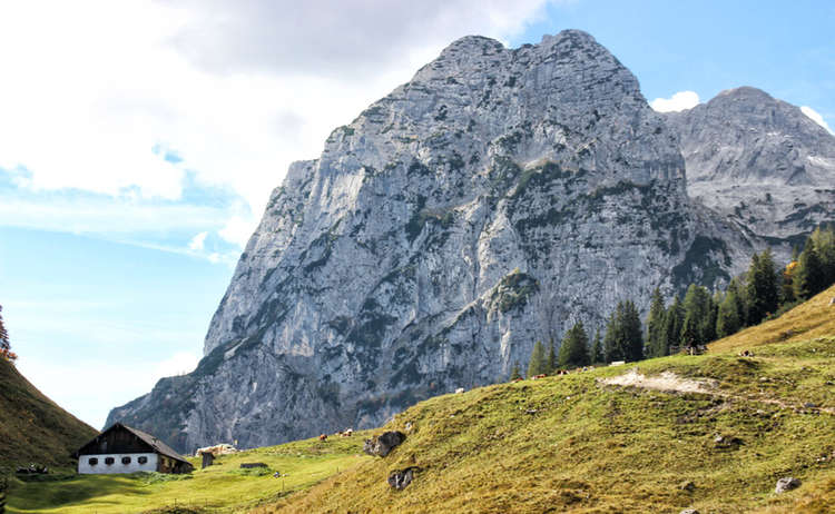 Halsalm, pasture in the National Park Berchtesgaden