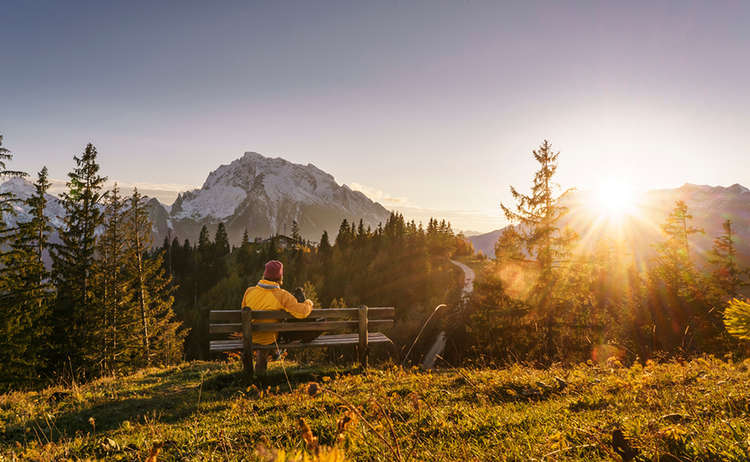 Sonnenuntergang am Toten Mann