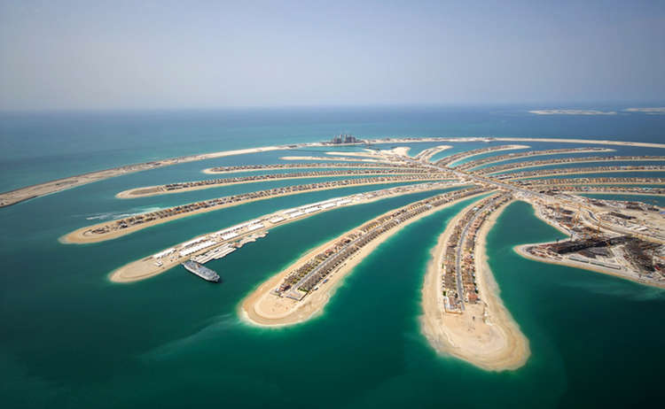 Die künstliche Palmeninsel – The Palm Jumeirah © Haider Y. Abdulla - Fotolia.com