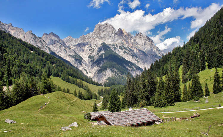 Bindalm: Alpine pasture Berchtesgaden Bavaria