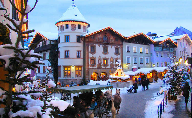 Berchtesgaden Christmas Market in the Old Town