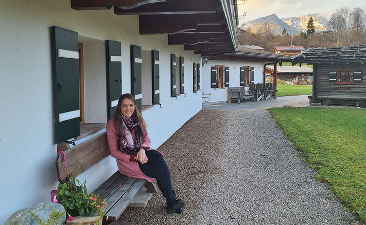 Diana Springl, zukünftige Inhaberin des Gästehaus Egglerlehen, Schönau a. Königssee