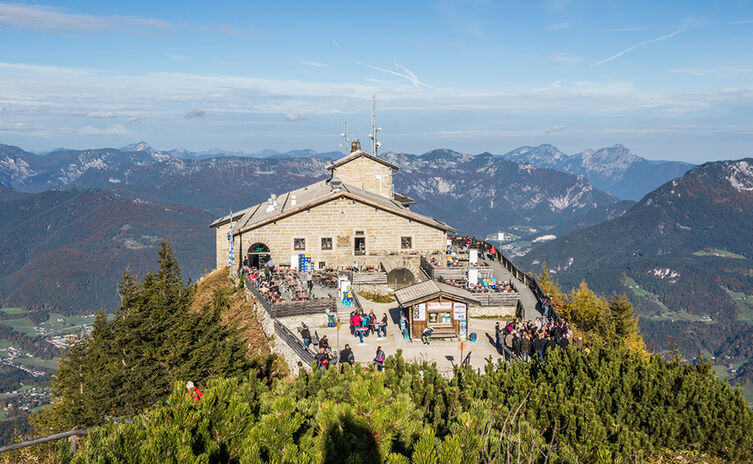 The Eagles Nest: historic viewpoint high above Berchtesgaden