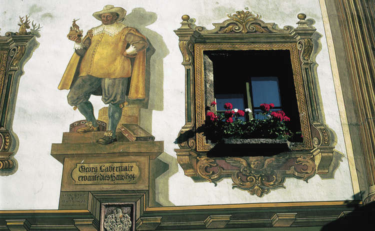Fresken am Hirschenhaus