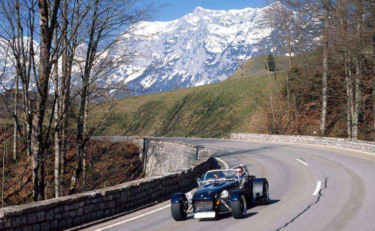 German Alpine Road between Berchtegaden and Bad Reichenhall