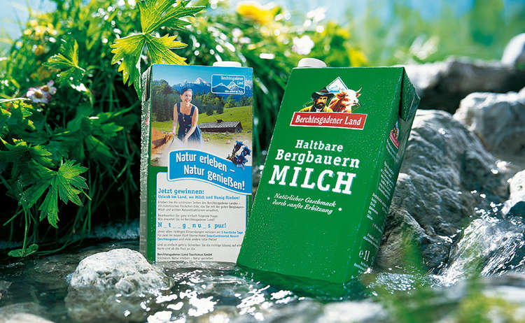 Berchtesgadener Land - Bergbauern Milch