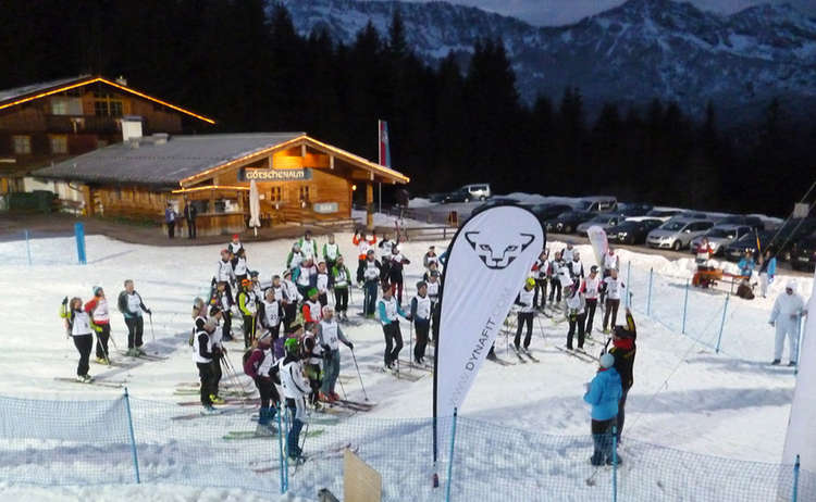 Skitouren Festival nacht event