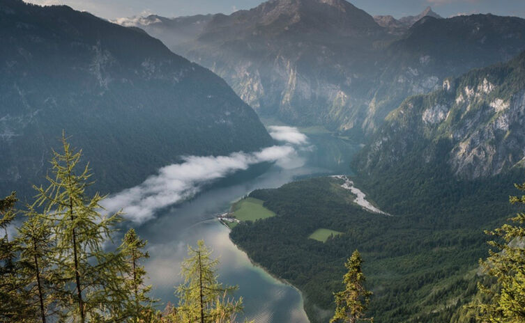 Nationalpark Berchtesgaden: Archenkanzel Königssee