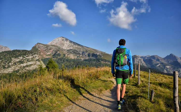 Auf dem Weg vom Feuerpalven zur Gotzenalm