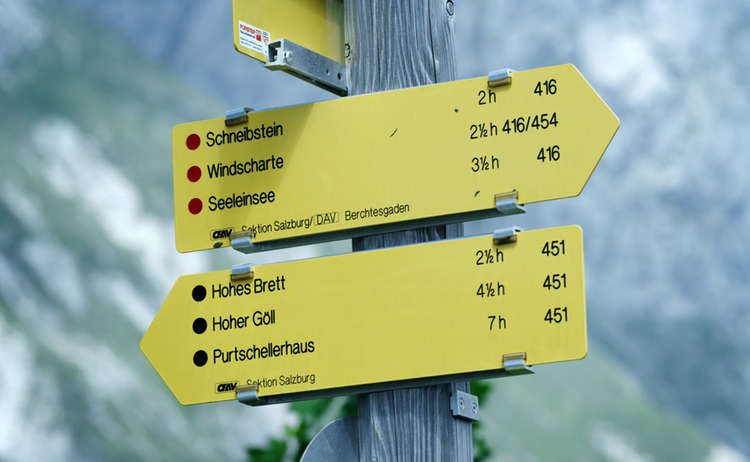 Wanderwege Kategorien