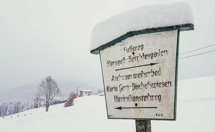 Winterwanderung in Bischofswiesen
