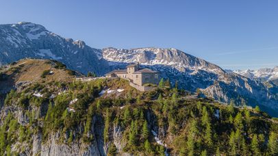 Das Kehlsteinhaus im Frühling