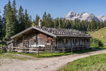 Kaser auf der Kallbrunnalm