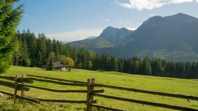 Die Bäckeralm bei Inzell