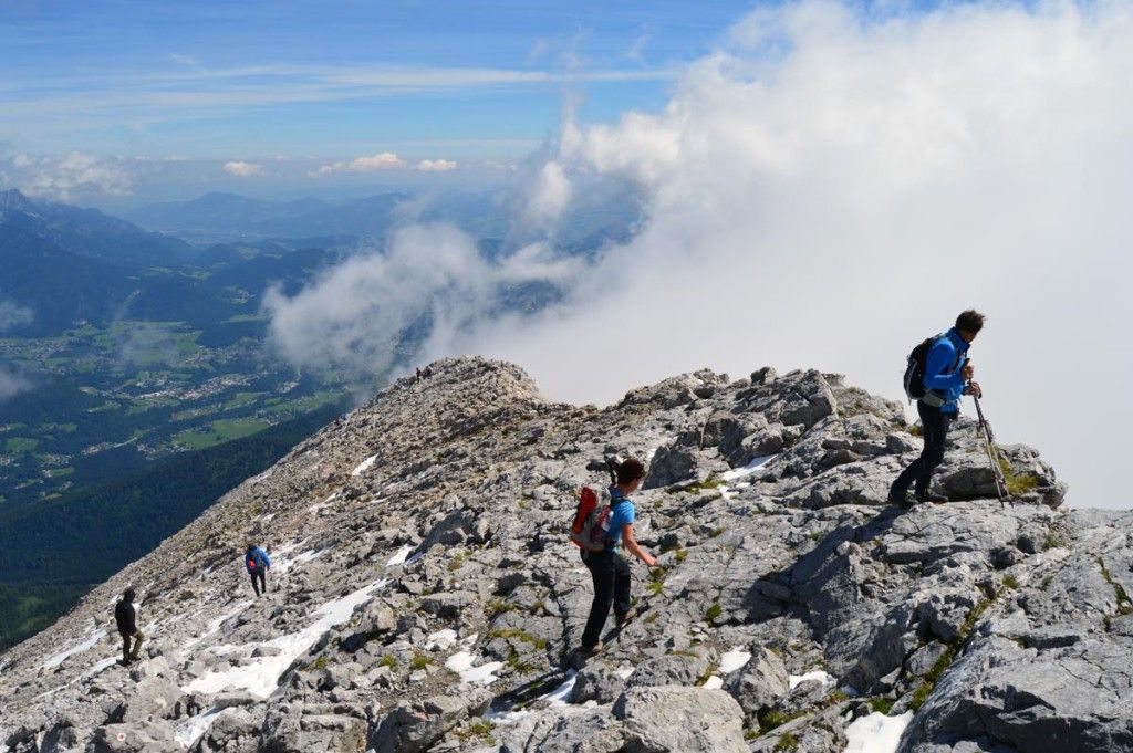 Die letzten Meter zum Hocheck