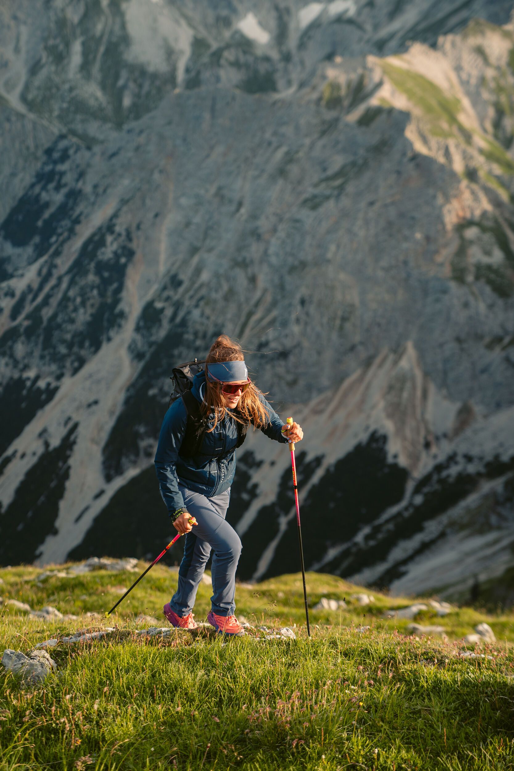 Aufstieg zum Seehorn über grasige Flanken
