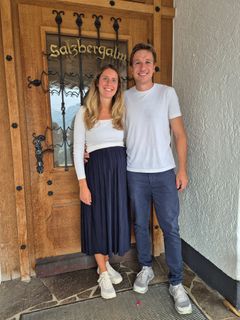 Benjamin und Svenja Resenberger von der Salzbergalm in Berchtesgaden