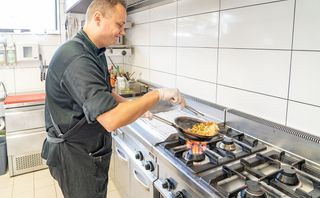 Küchenchef Attila Kasza im Sophie`s Café Restaurant in Berchtesgaden