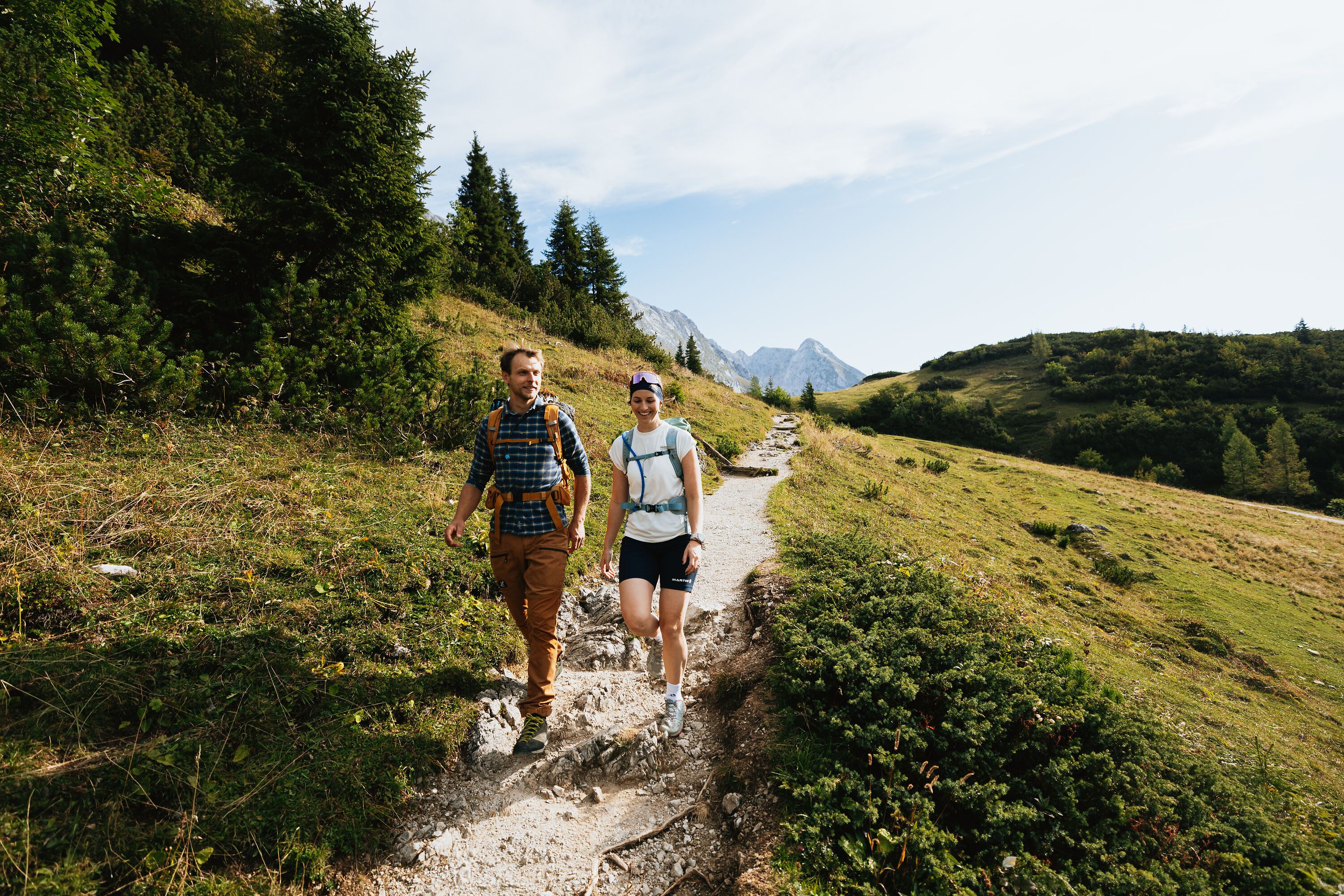 Auf dem Weg zum Schneibsteinhaus