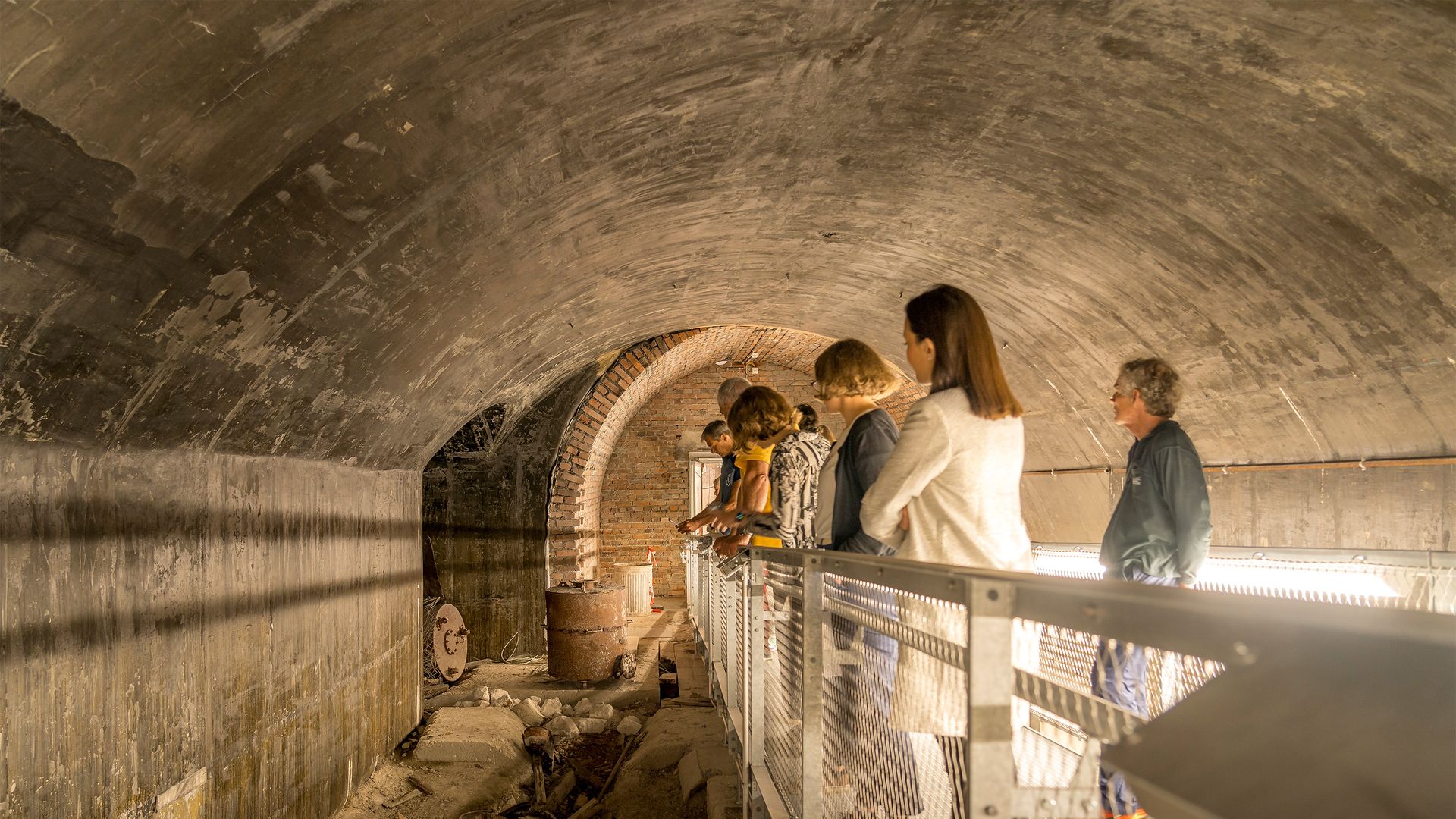 Im Bunker der Dokumentation Obersalzberg