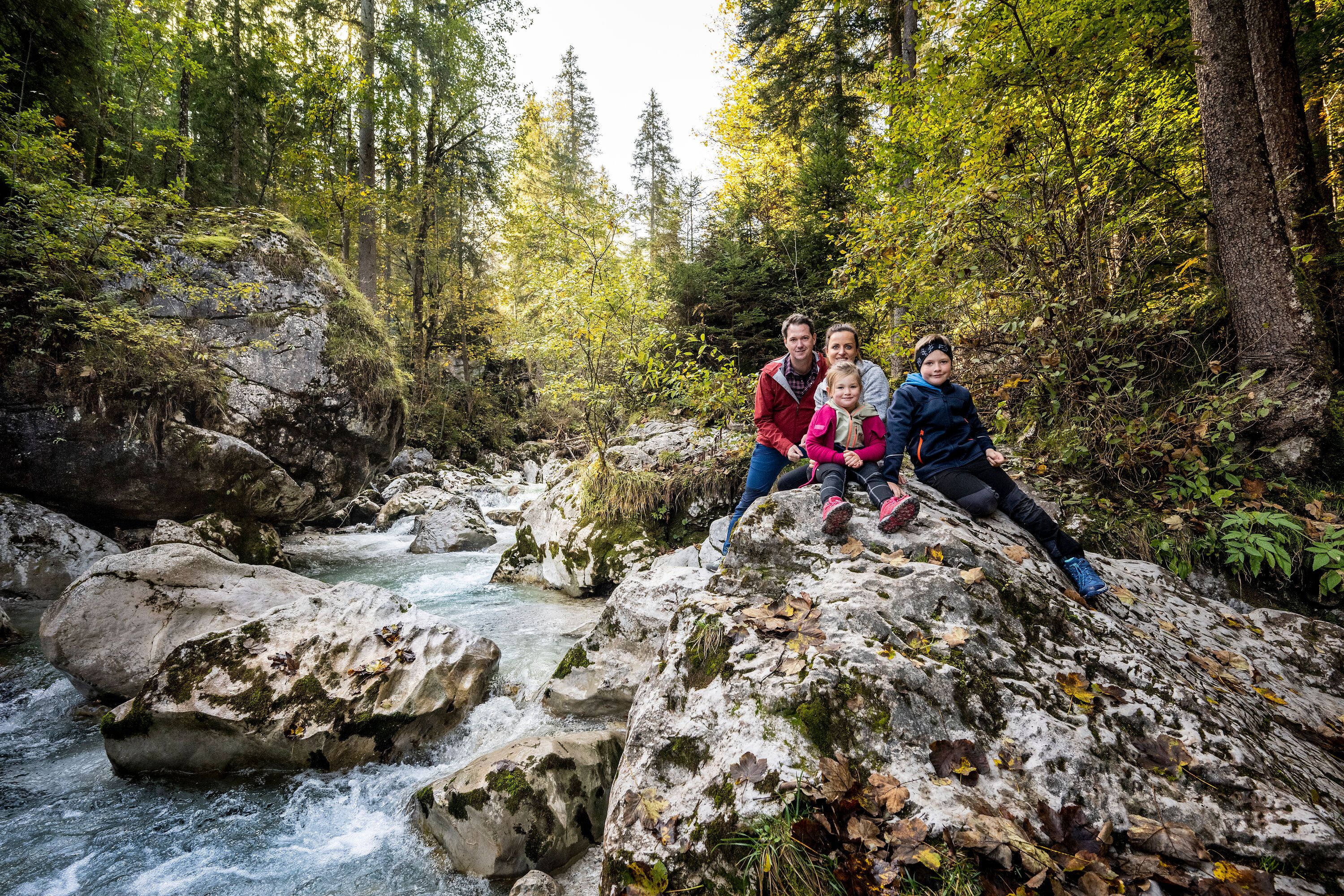 Familienwanderung im Zauberwald Ramsau