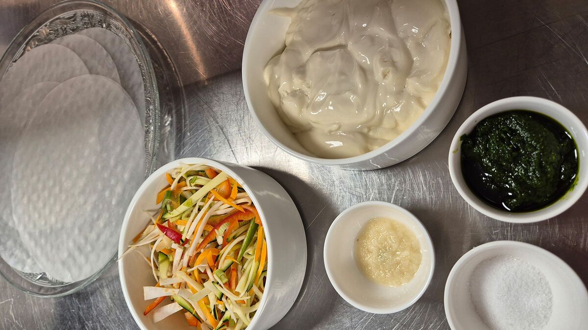 Zutaten für die Summer Rolls