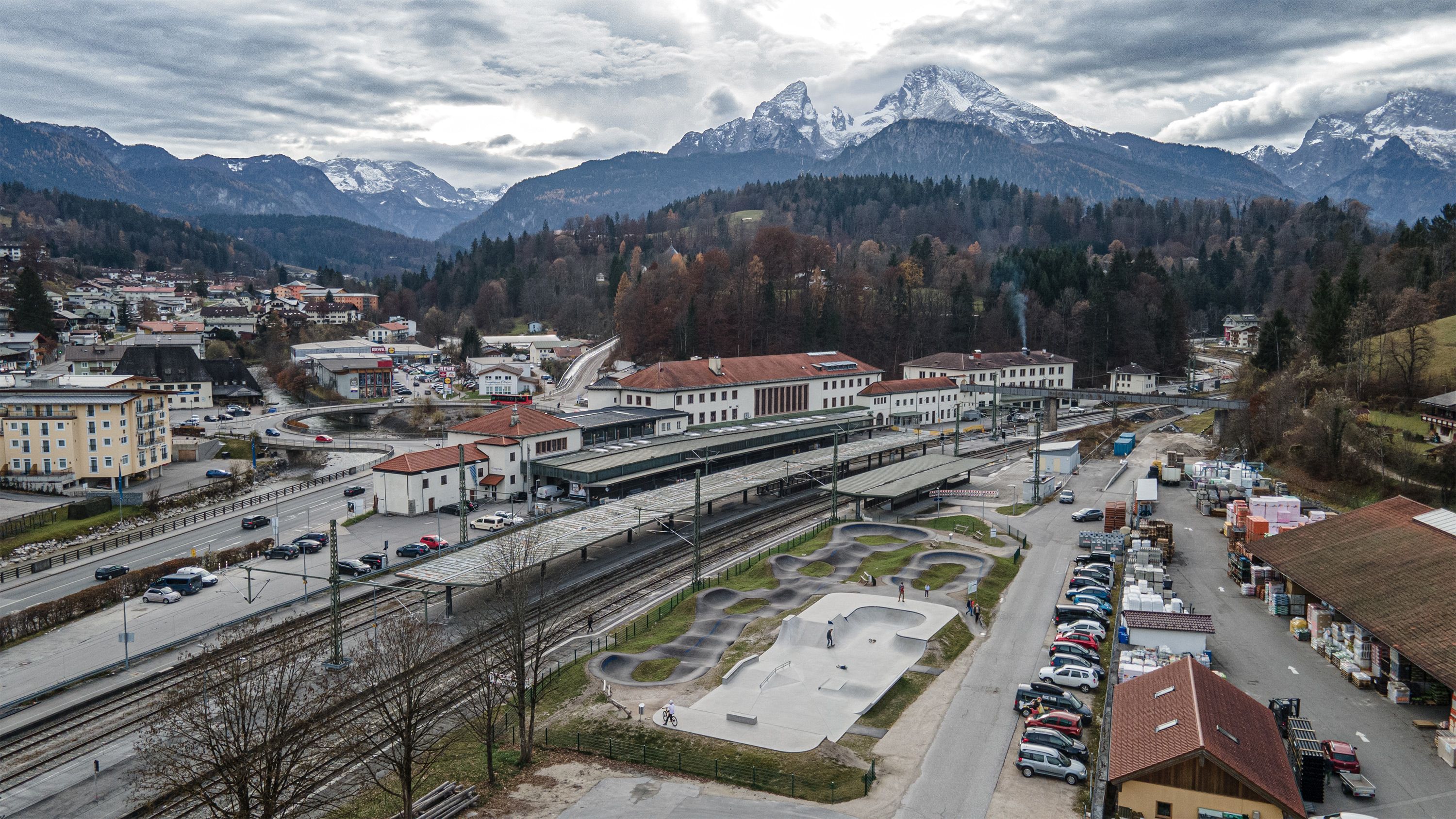Der Pumptrack Berchtesgaden