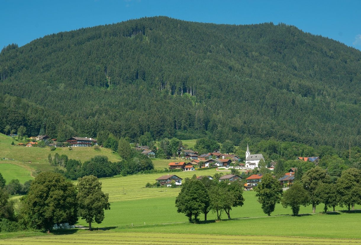Blick auf Aufham