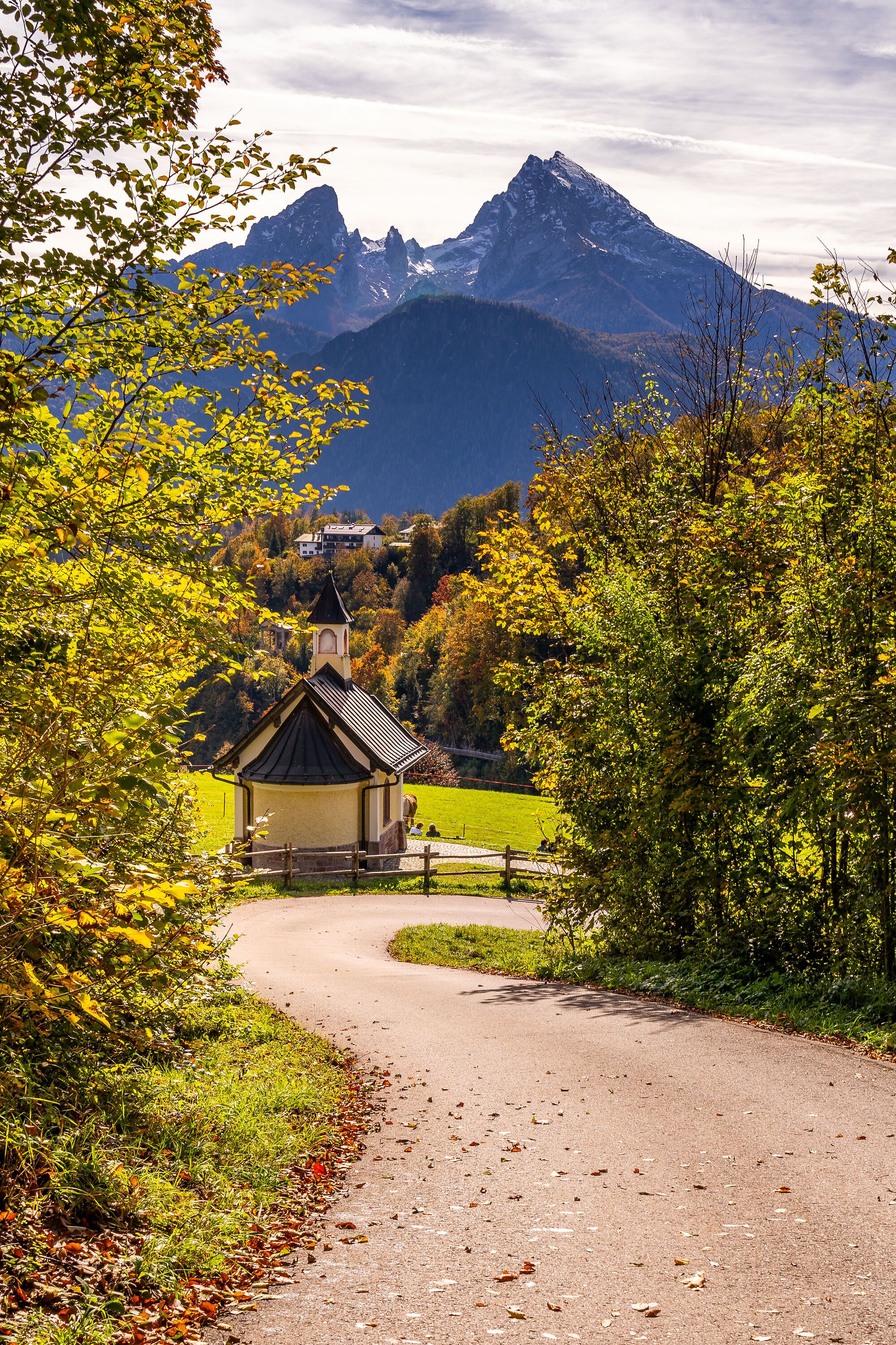 Herbst an der Lockstein Kapelle