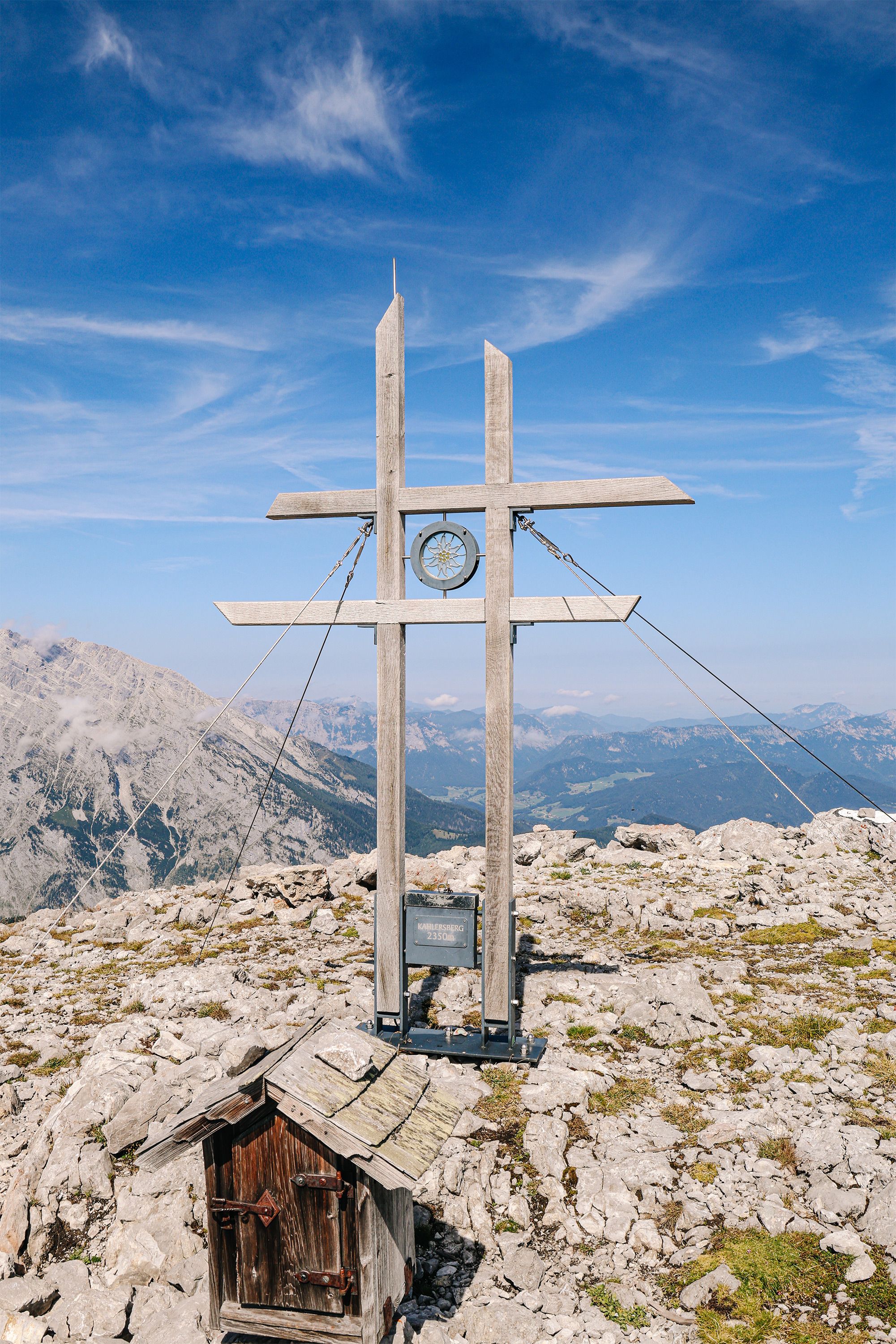 Am Kahlersberg Gipfel 2.350m