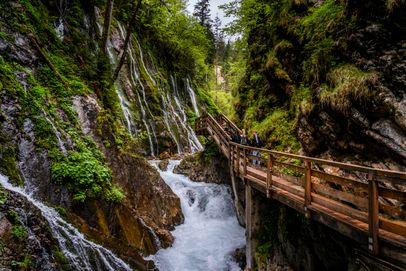Wanderung durch die Wimbachklamm 