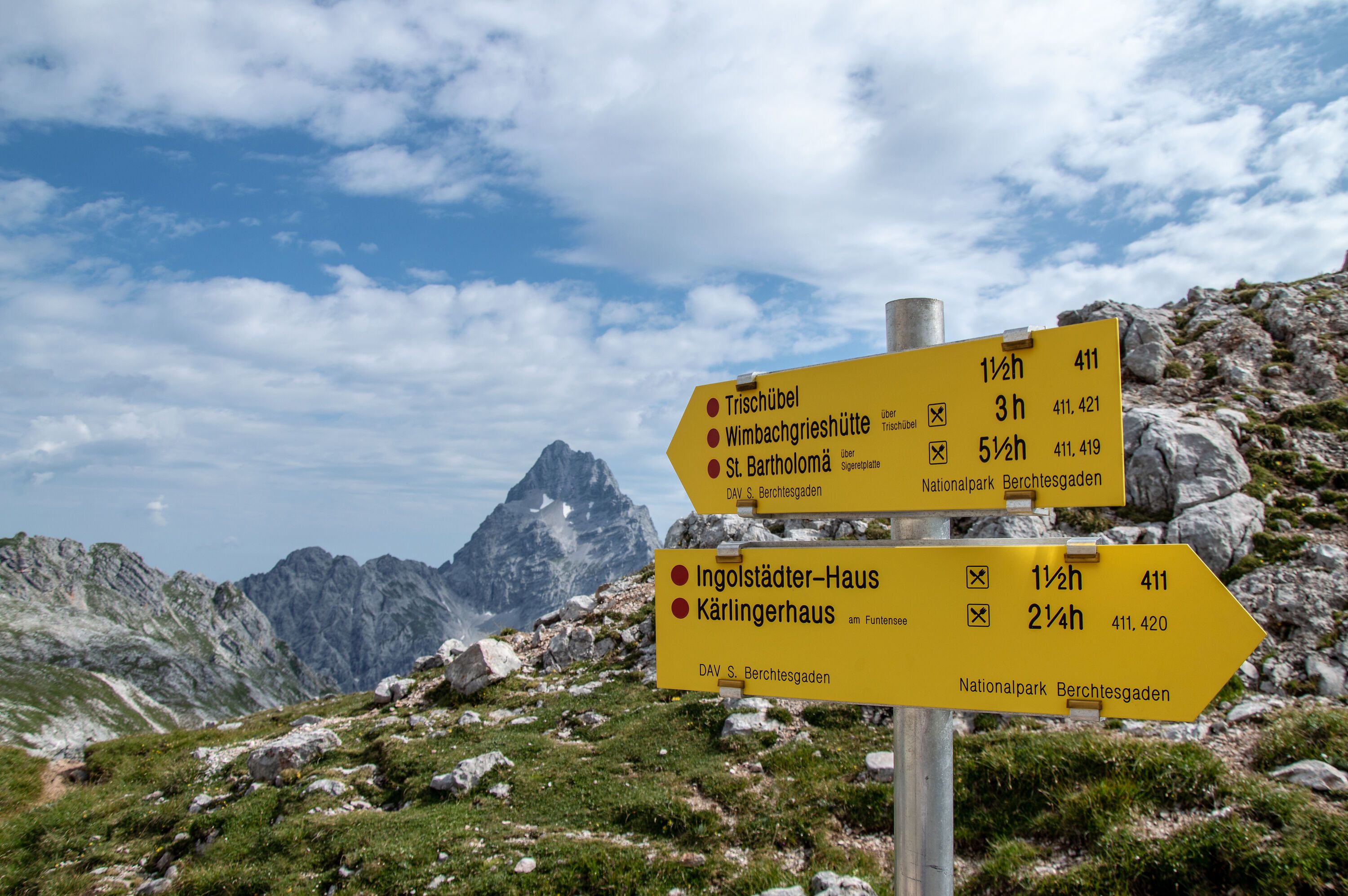 Die alternative, alpine Variante über Hundstodgatterl