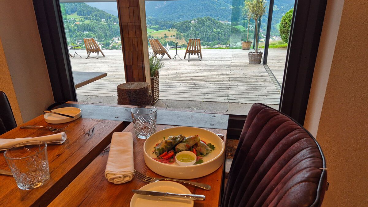 Summer Rolls genießen mit Aussicht