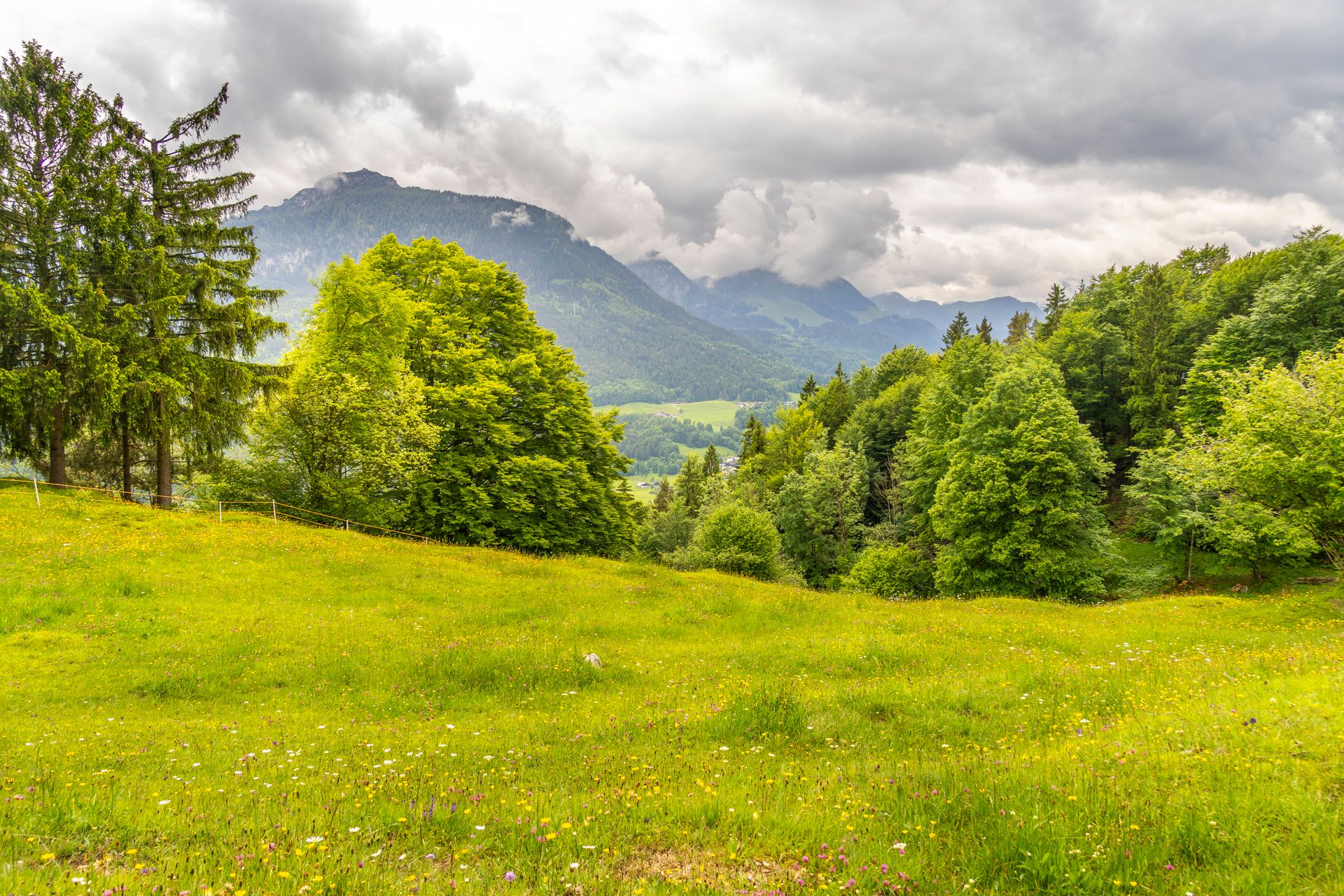 Ausblick von der Marxenhöhe auf den Kehlstein
