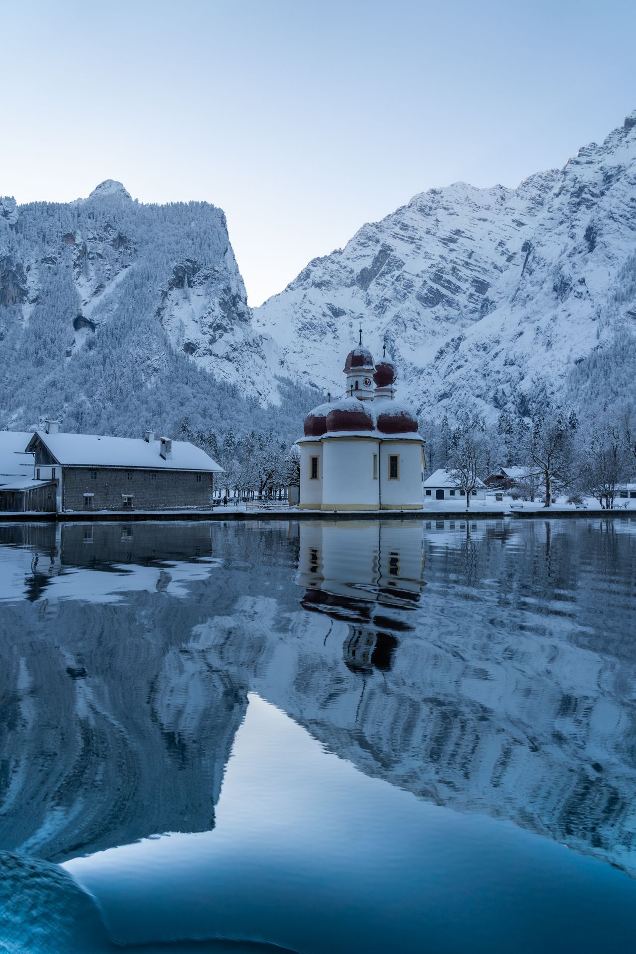 St. Bartholomä im Winter
