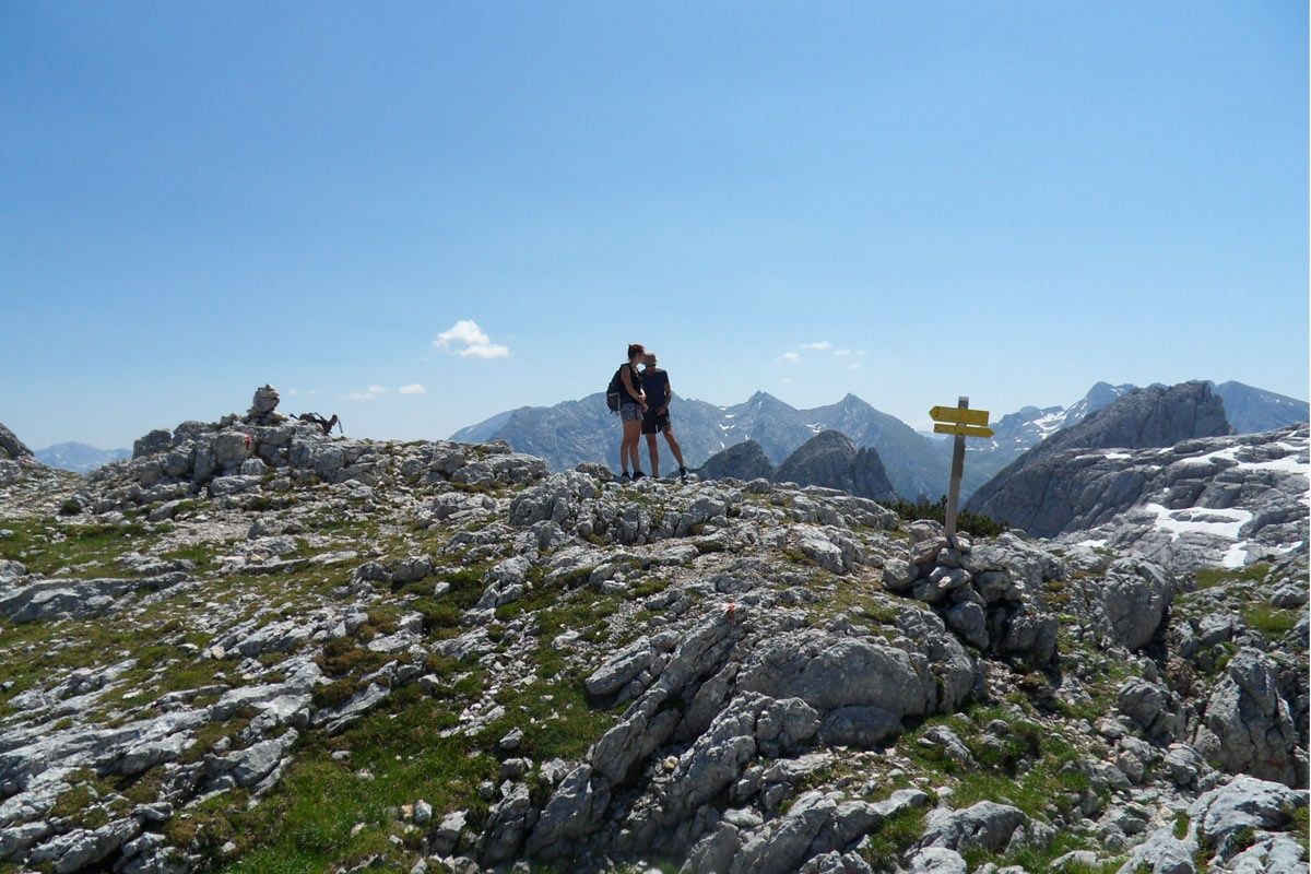 Auf dem Hochplateau der Reiter Alm