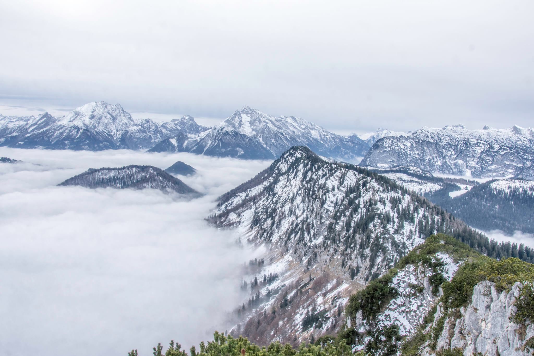 Blick vom Törlkopf über die Karschneid