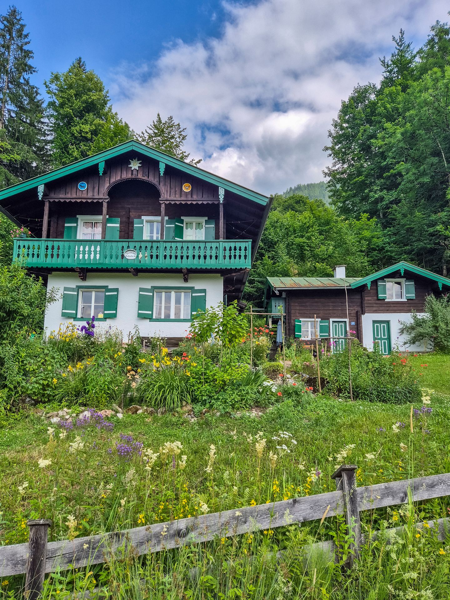 Idyllisches Bauernhaus auf dem Obersalzberg