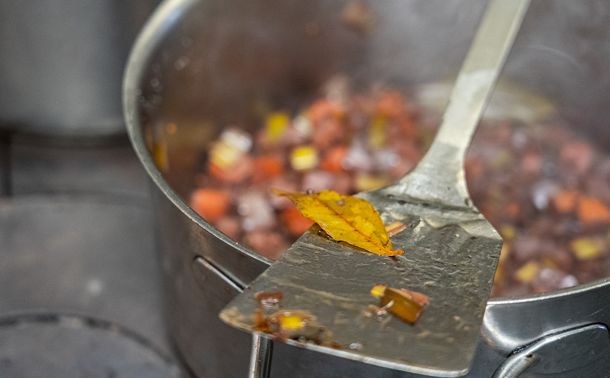 Zubereitung geschmorte Ochsenbackerl