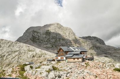 Ingolstädter Haus vor dem Großen Hundstod