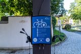 E-Bike Ladestation Alpencongress 