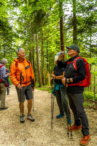 Trinken ist das A und O bei Wanderungen!