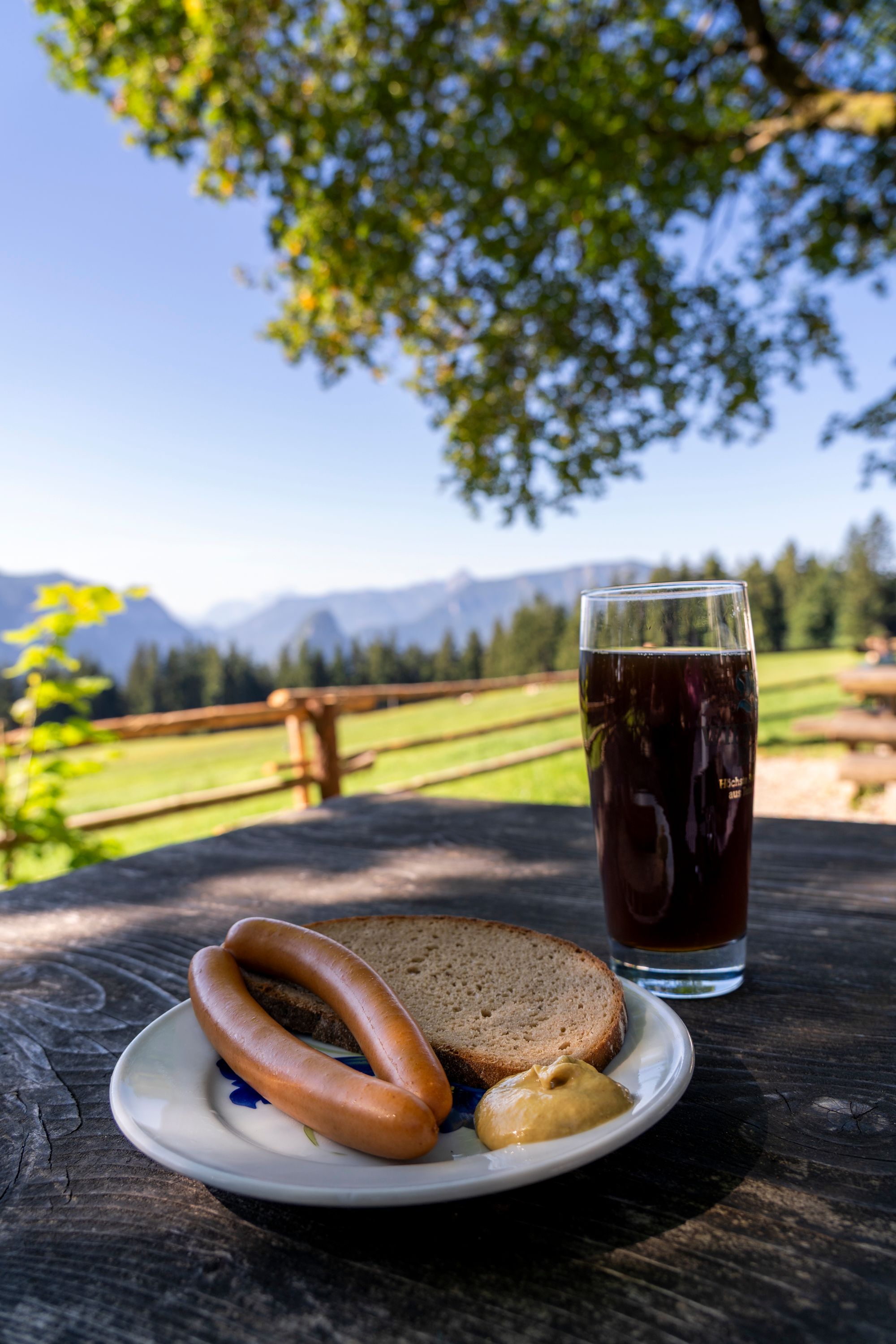 Die Bäckeralm ist in den Sommermonaten bewirtschafte