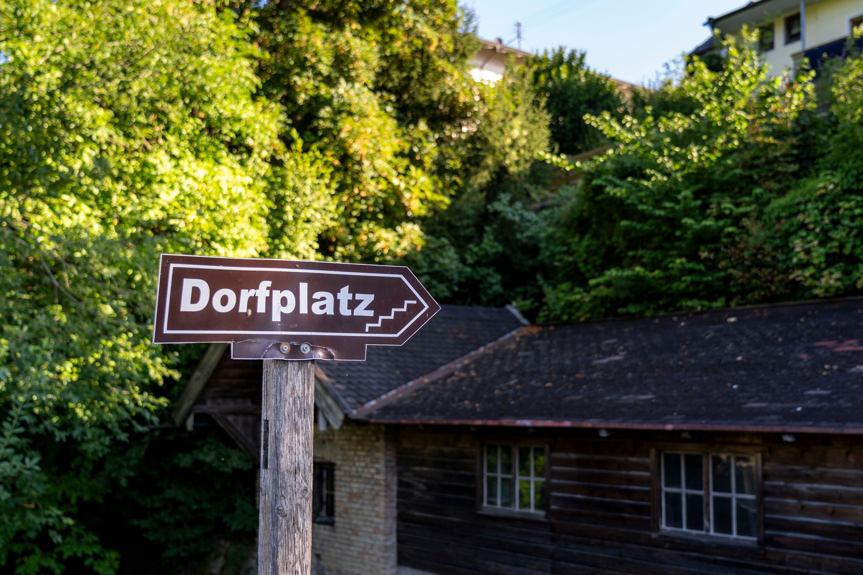 Ausgangspunkt der Bäckeralm Runde ist Anger