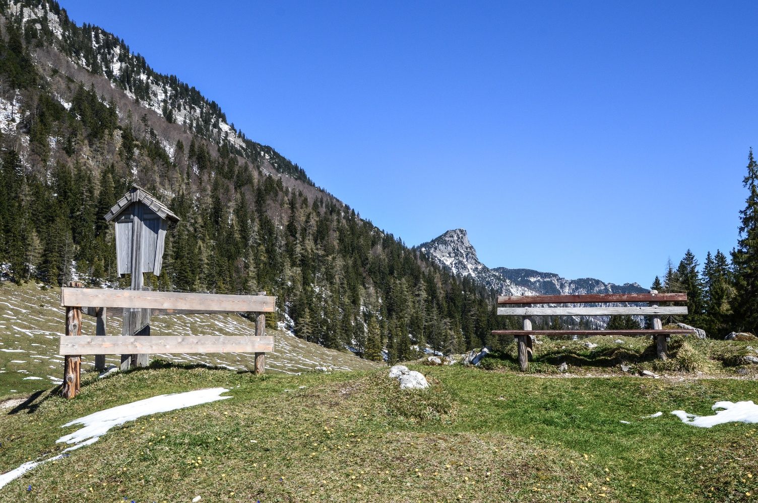 Almkreuz auf der Mordau Alm
