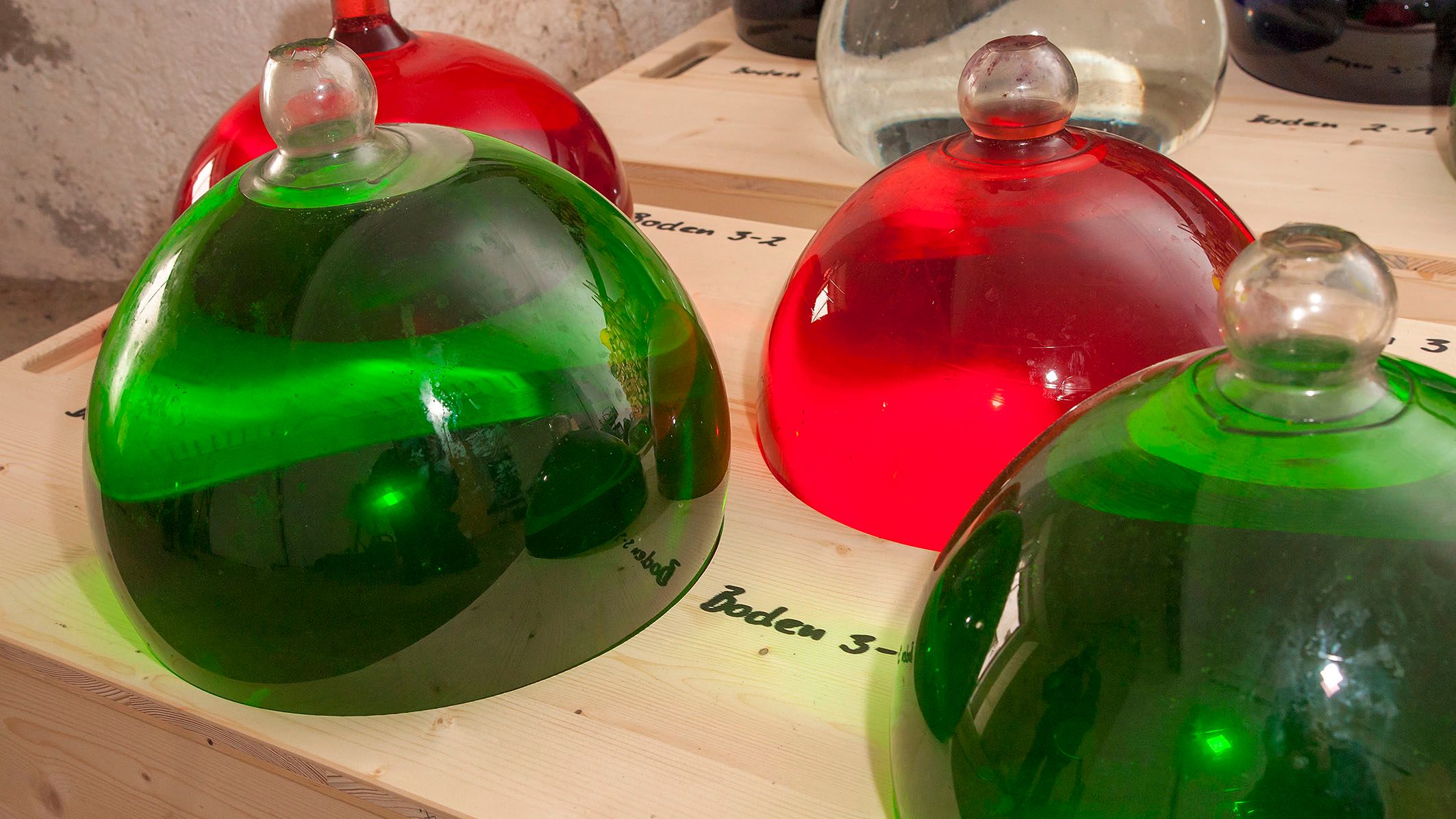 Die Öllichter-Kugeln