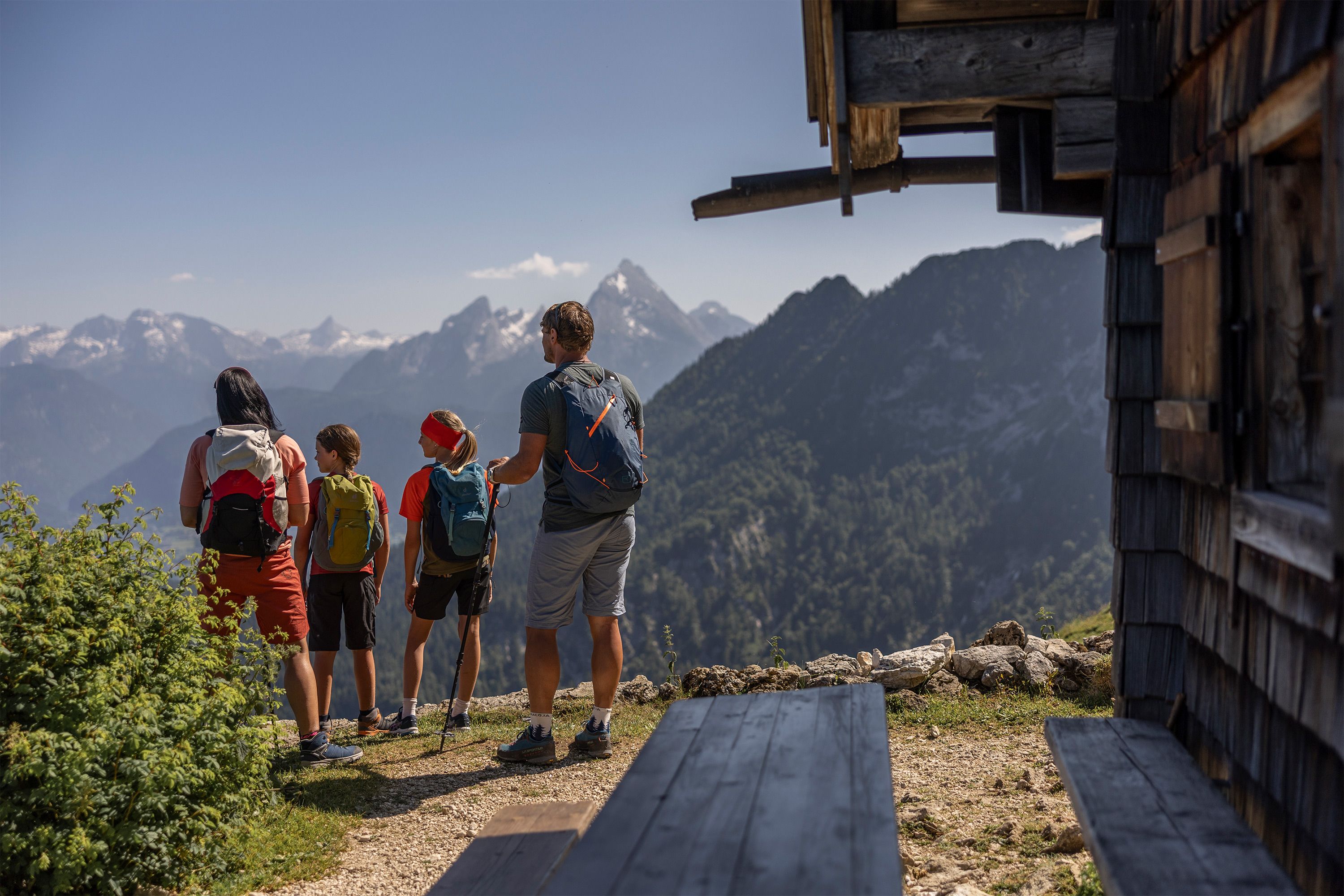 Watzmannblick am Scheibenkaser