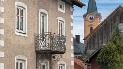 Balkongeländer aus Achthal